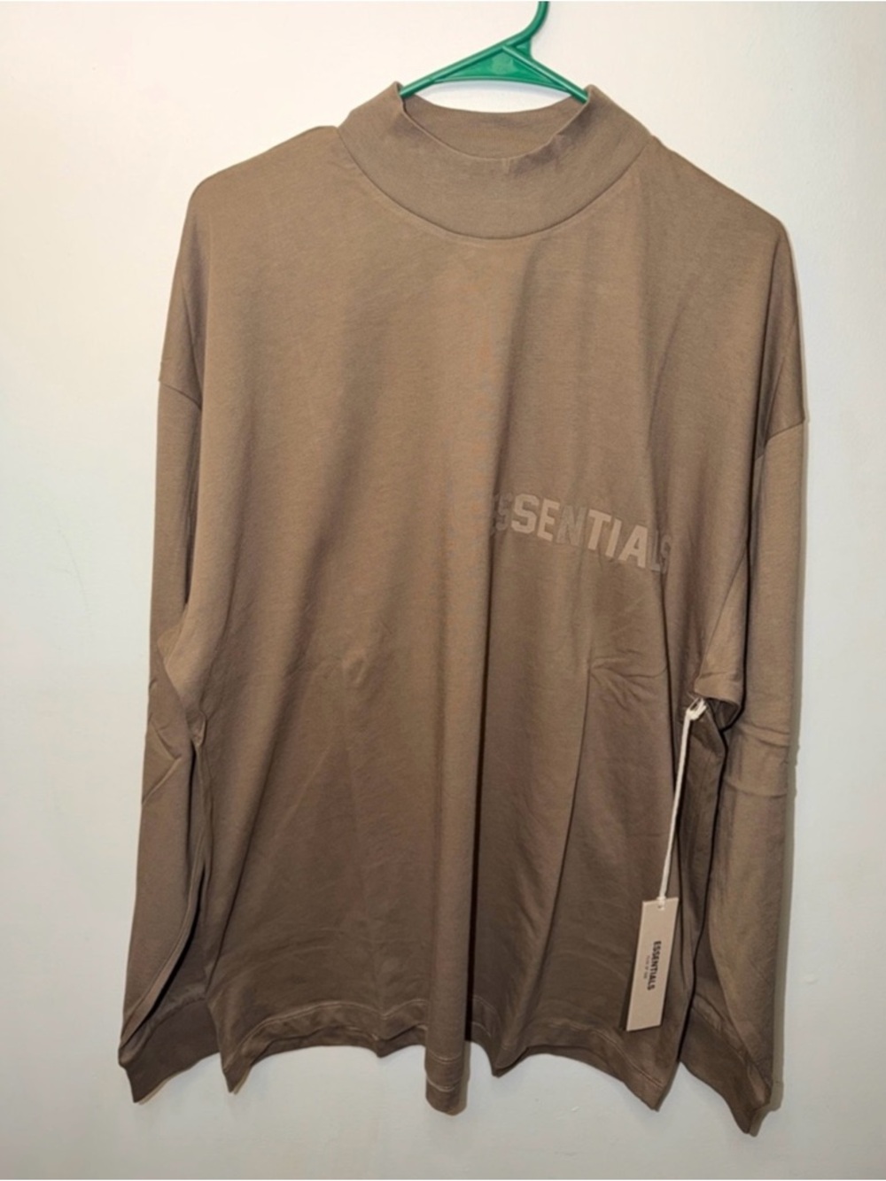 100% Authentic ESSENTIALS Men's “Wood” Long-Sleeve T- Shirt -